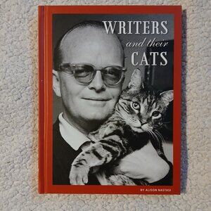 Book Hardcover  " Writers and Their Cats" EUC